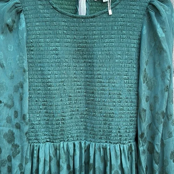 Baltic Born Dark Green Long Sleeve Dress - Picture 9 of 14